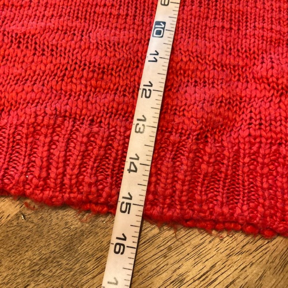 WILLIAM RAST Red Cropped Sweater S - Picture 6 of 7